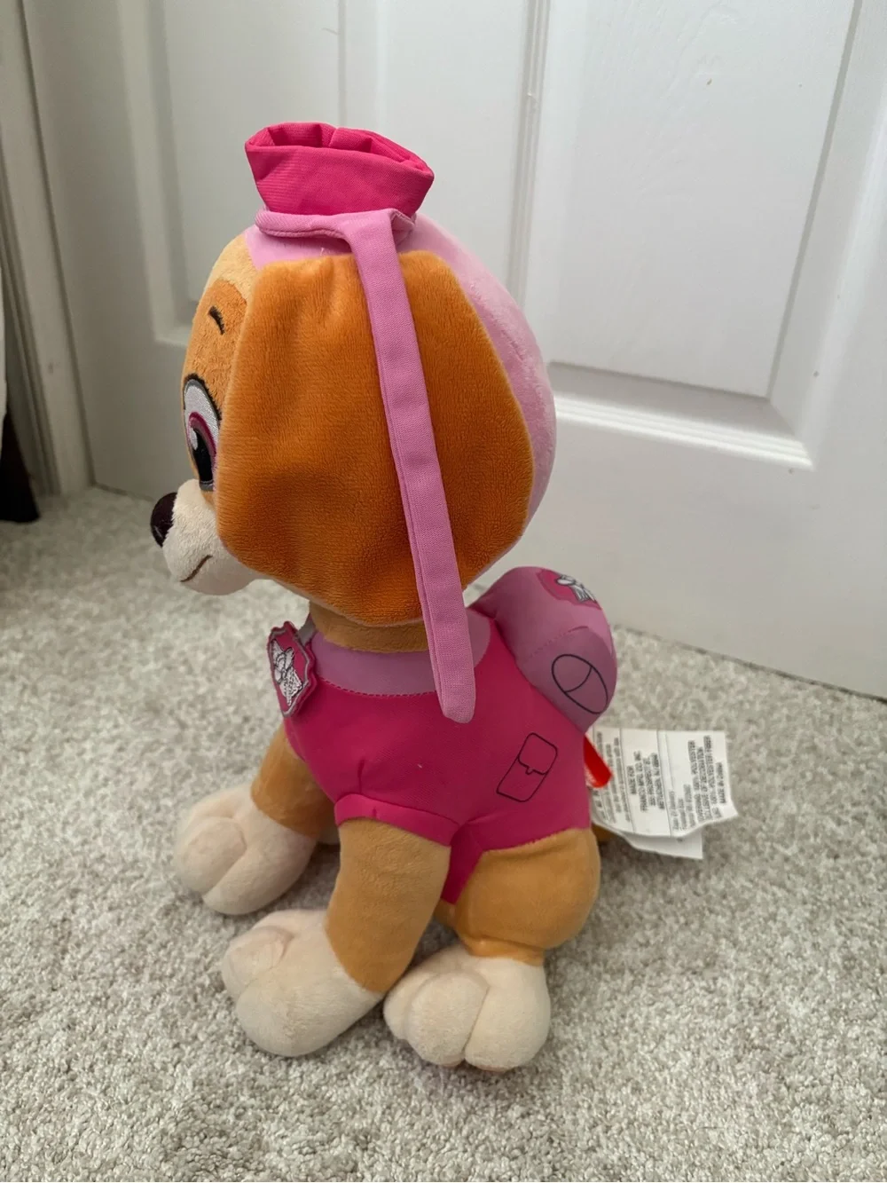 Nickelodeon Paw Patrol Skye Sitting Plush Girl Puppy Dog 15” stuffed toy